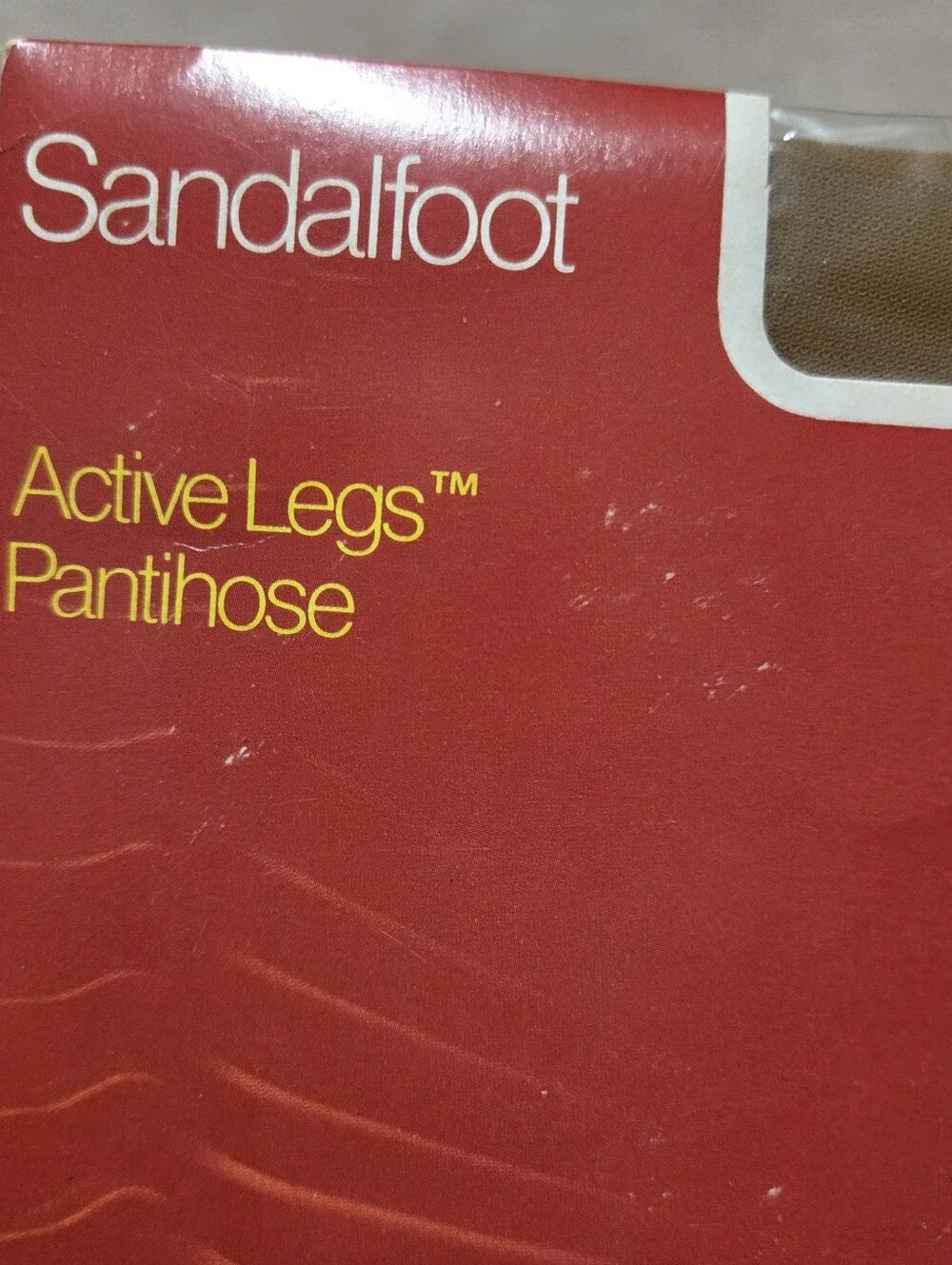 Vintage Jcpenney Pantihose Short Suntan Sandalfoot Active Support‎ Contour